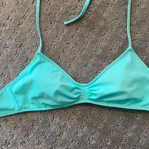 Victoria’s Secret medium sea green bikini top